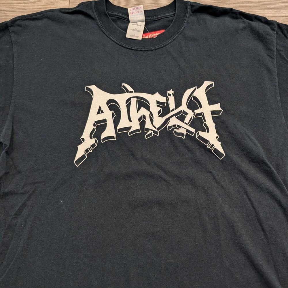 Y2K Atheist A Piece of Time Band T Shirt - Picture 3 of 4